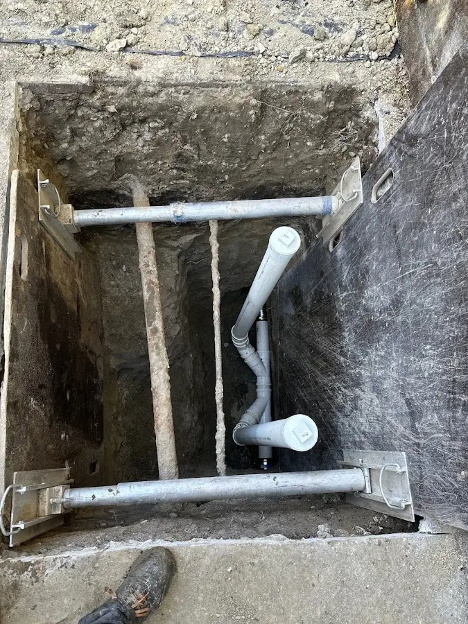 Experienced plumber completing Gas Line Repair work in Rollin